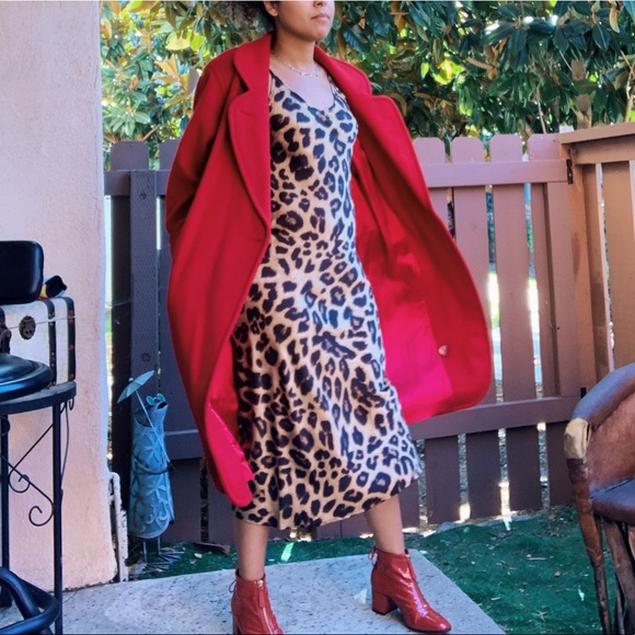 ❌SOLD❌ Red wool coat - Picture 2 of 8